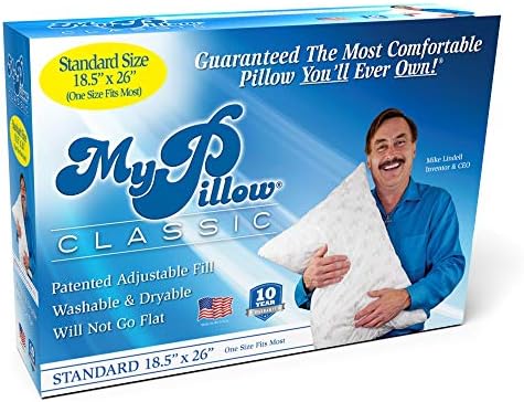 MyPillow Classic Pillow Standard Size for All Sleepers
