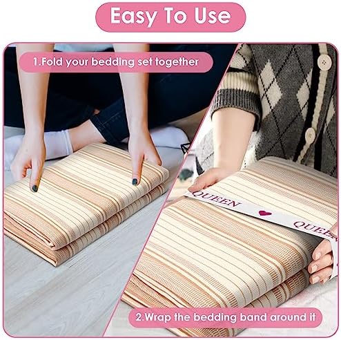 ERKOON Sheet Bands Organizer 4 Styles 8pcs