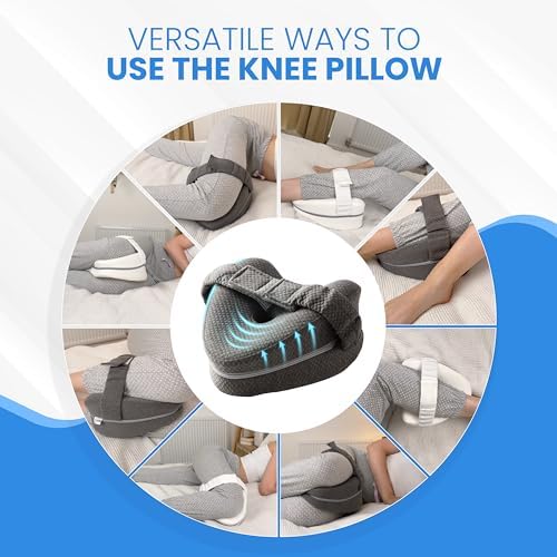 TULARIS Knee Pillow for Side Sleepers Sciatica Relief