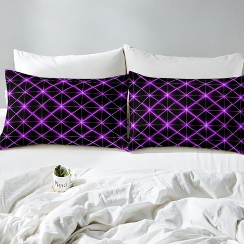 Castle Fairy Geometric Fitted Sheet Twin Size Set