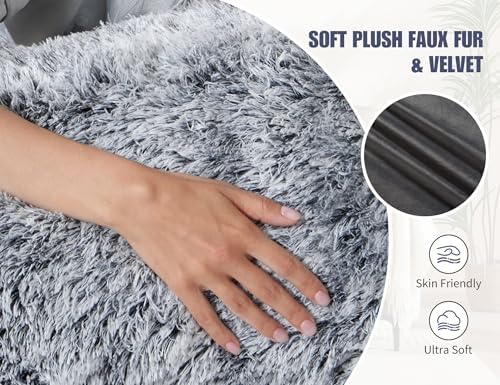 Fluffy Full Body Pillow for Adults with Memory Foam