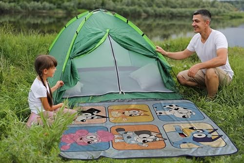 Bluey Friends Plush Travel Throw Blanket - 40x50 Inches 1