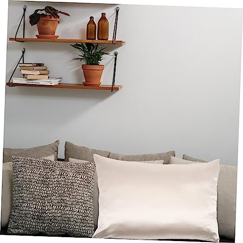 KICHOUSE 2pcs Elegant Bedroom Pillowcase with Zipper