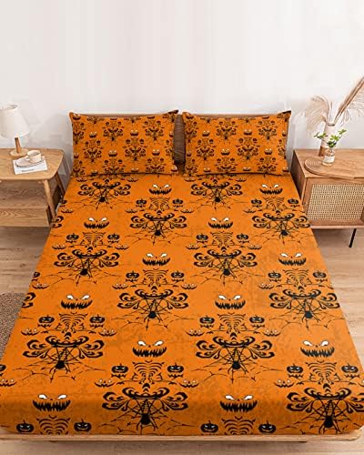 Chees D Zone Twin XL Halloween Ghost Sheet Set