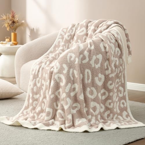 Snuggle Sac Leopard Throw Blanket 50x60 Inches 1
