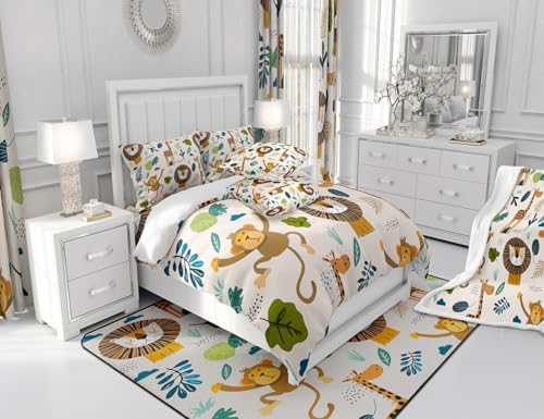 Feelyou Lion Flannel Fleece Throw Blanket