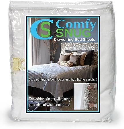Comfy-Snug Cal King Microfiber Sheet Set - Hypoallergenic Latex Free