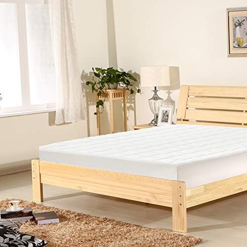 CottonColors Queen Mattress Pad Topper 300TC Cotton