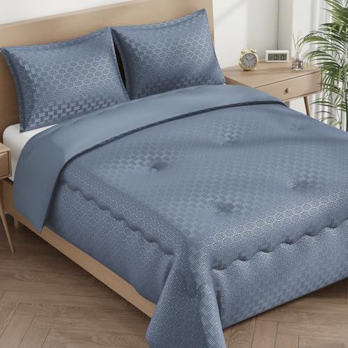 PAJEO Queen Comforter Set 6 Pieces Down Alternative