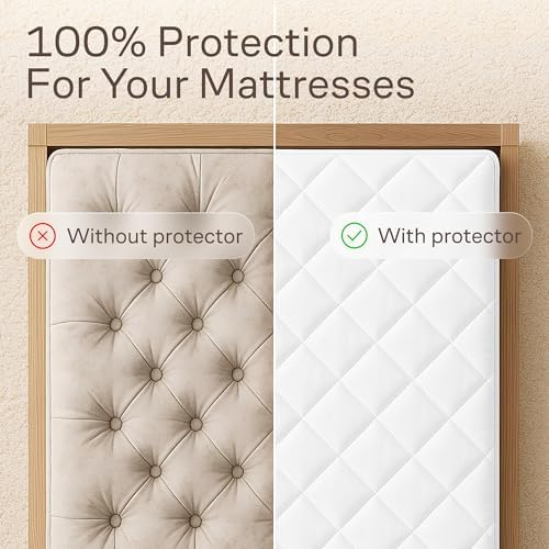 Niagara Cotton Mattress Pad Queen 60x80 - Ultra Plush Cool Protector