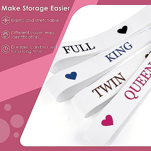 ERKOON Sheet Bands Organizer 4 Styles 8pcs