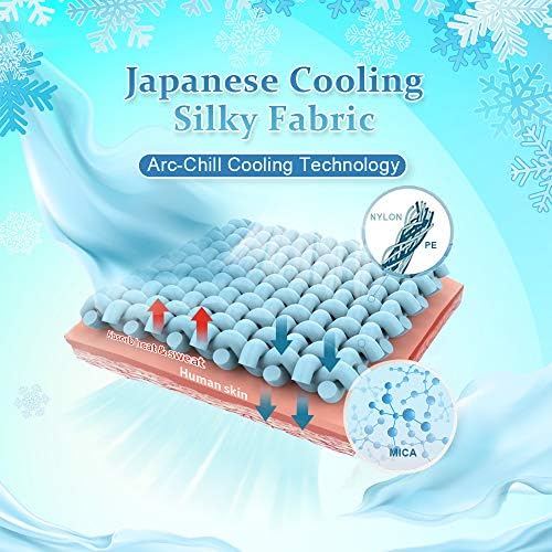 Avolare Cooling Pillow Cases with Zipper