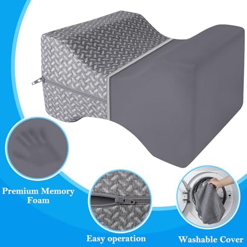 BlissTrends Memory Foam Knee Pillow for Side Sleepers