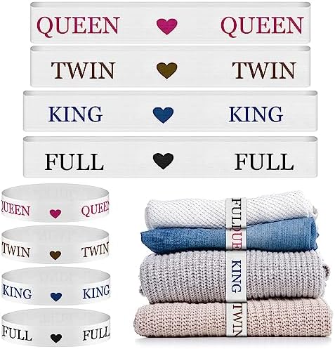 ERKOON Sheet Bands Organizer 4 Styles 8pcs