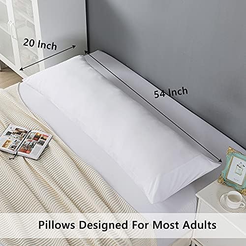 ELNIDO QUEEN Body Pillow with Pillowcase - 20x54 Inches