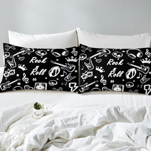 Castle Fairy Rock and Roll Fitted Sheet Set Twin Size