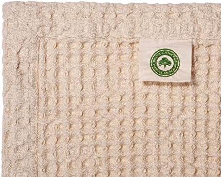 Organic Cotton Waffle Weave Queen Blanket - 92x92 Inches