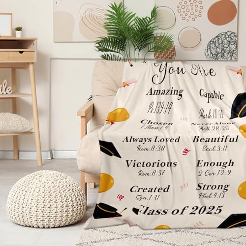 2025 Graduation Blanket Gift for Girls and Boys
