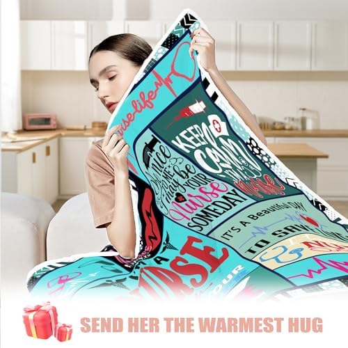 Taesun Nurse Themed Wearable Blanket 47x72in