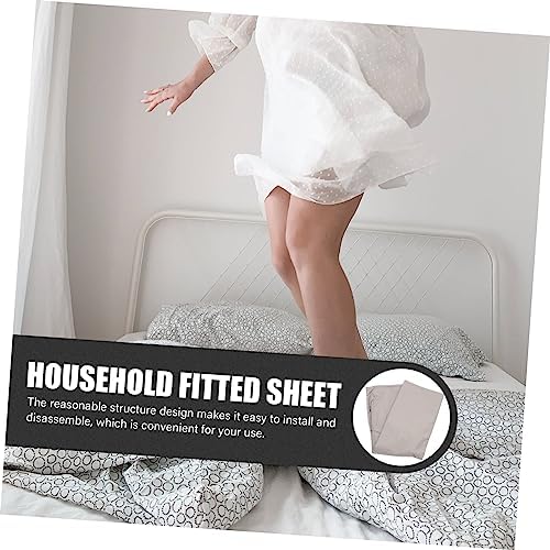 TOGEVAL Fitted Mattress Cover for Twin and Queen Sizes