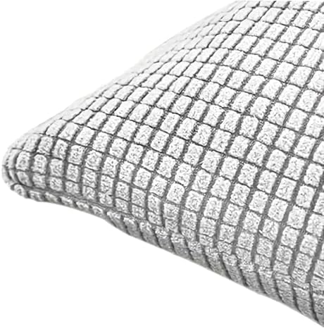OOBOLT 16x16 Throw Pillow Cover Grey Polyester