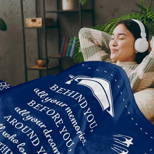 2025 Graduation Throw Blanket for Her Him Gifts