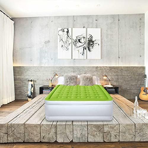 YENING Full Size Air Mattress with Built In Pump