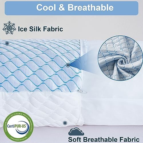 Gehannah Body Pillow for Adults - Cooling Memory Foam