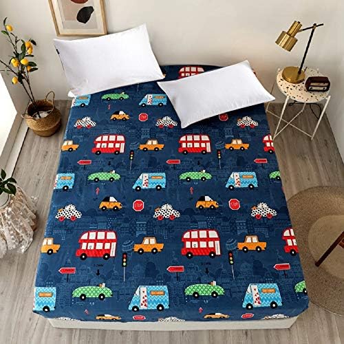 NATURETY Bed Fitted Sheet Twin Deep Pocket