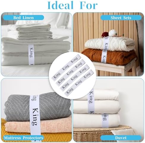 4pcs Sheet Organizer Bands for Closet and Wardrobe