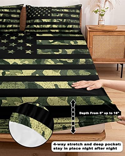 Chees D Zone Twin Fitted Sheet Deep Pocket with Elastic 1