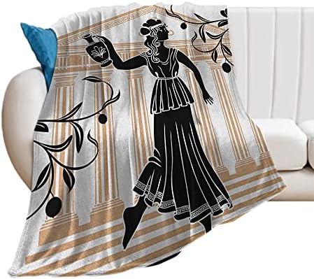 Plush Fleece Blanket Soft Warm Toga Party Cozy 30x40 Inches