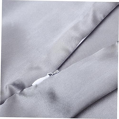 DECHOUS 2-Pack Pillow Covers with Zipper for Breathable Comfort