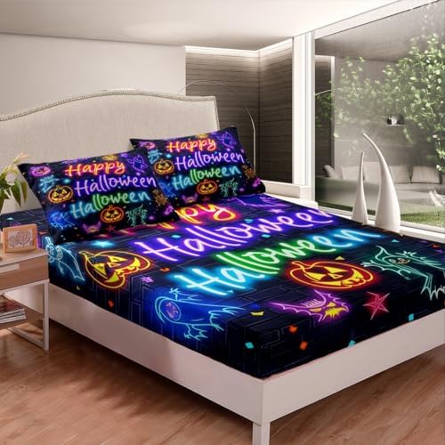 Castle Fairy Happy Halloween Sheet Set Twin Size