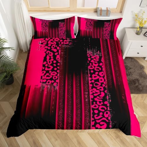Feelyou King Size Reversable Duvet Cover Set