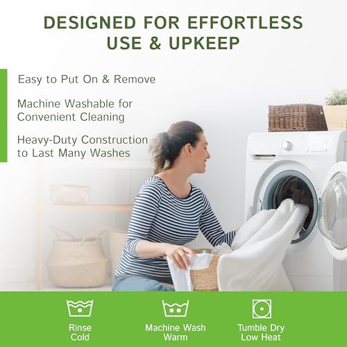 Four Seasons Essentials Waterproof Mattress Protector - Twin XL Size