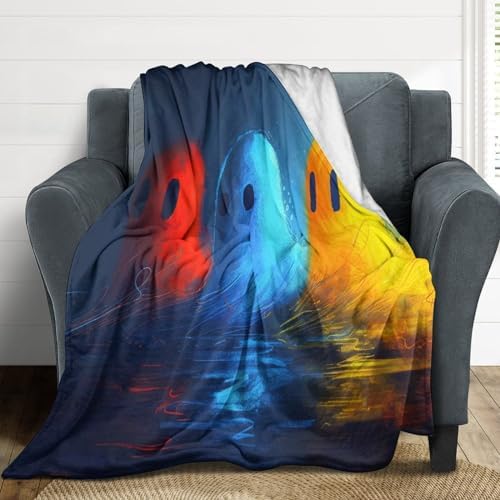 Reccmeny Halloween Ghost Throw Blanket 80x100cm