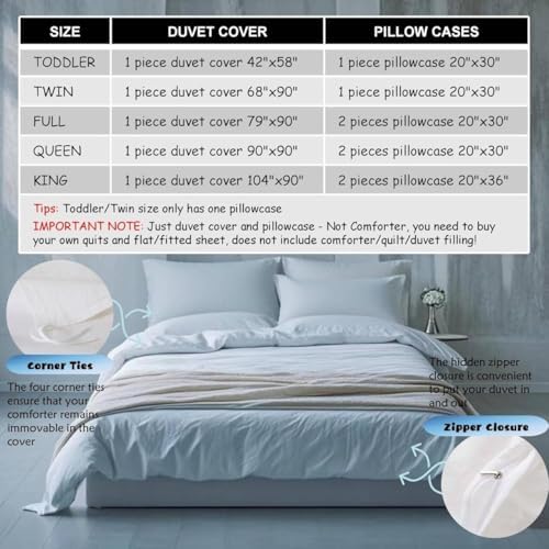 Erosebridal Tiki Bar Duvet Cover Set Queen Size
