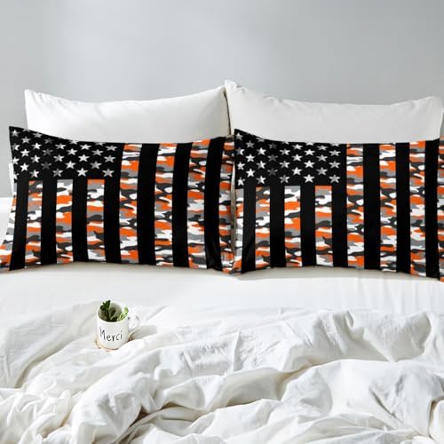 Castle Fairy Kids Camouflage Flag Sheet Set