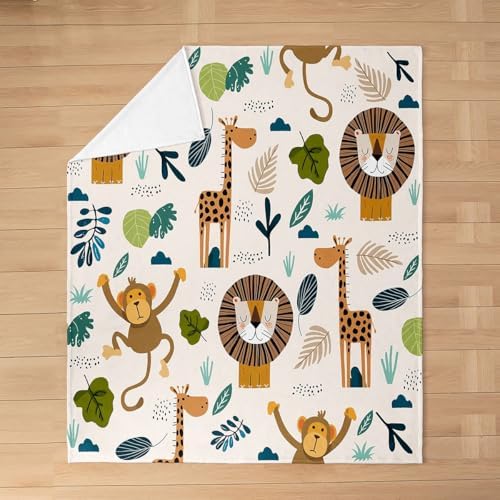 Feelyou Lion Flannel Fleece Throw Blanket