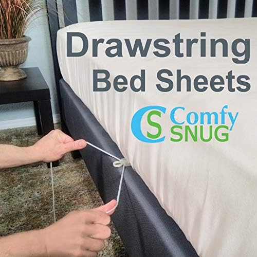 Comfy-Snug Cal King Microfiber Sheet Set - Hypoallergenic Latex Free