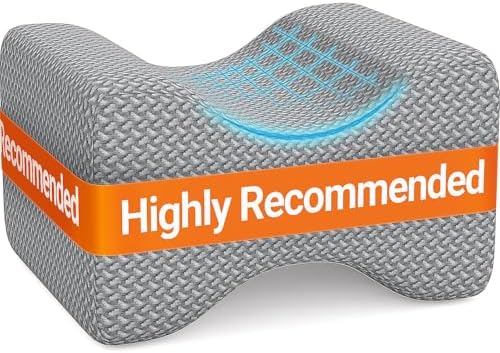 BlissTrends Memory Foam Knee Pillow for Side Sleepers