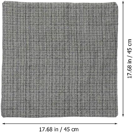 Garneck Decorative Square Pillowcase for Home Office Use