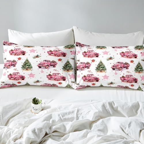 Merry Christmas Fitted Sheet Set Twin Size