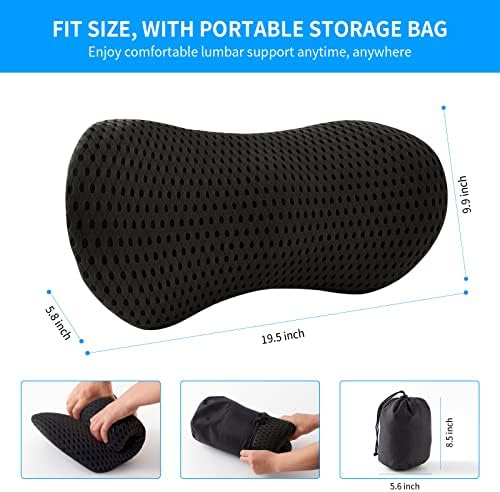 FOUSUPDT Lumbar Pillow for Office and Car Support