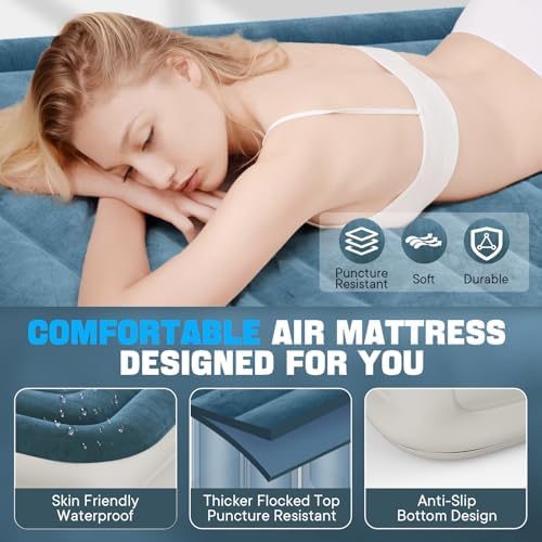 VOSSER Twin Air Mattress with Built-in Pump and Storage Bag 1