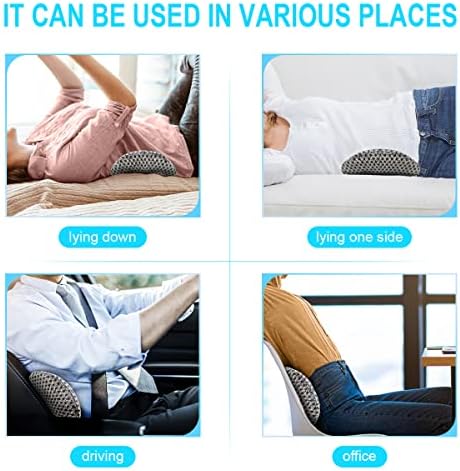 Panduo Lumbar Support Pillow - Memory Foam Back Pain Relief