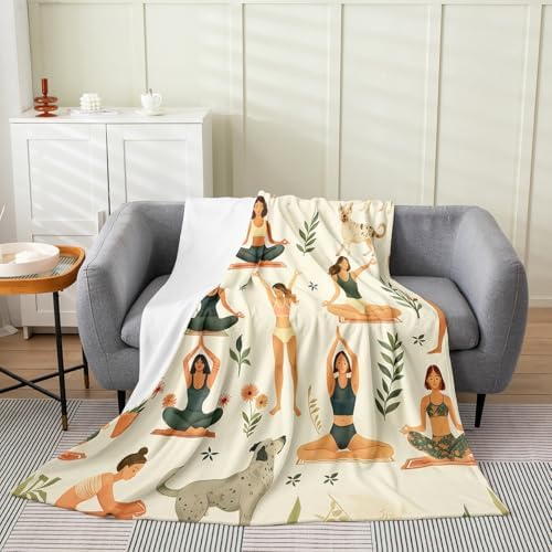 Feelyou Spa Plush Blanket 40x50 Flannel Fleece Throw for Kids