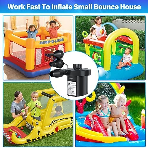 KAR4KLEANER Electric Air Pump with 3 Nozzles 1