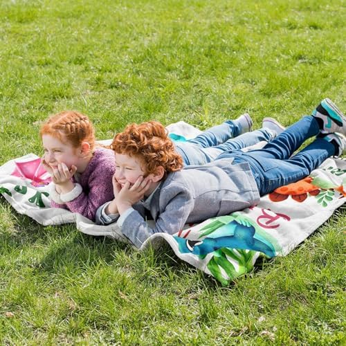 Dinosaur Throw Blanket for Kids 50x40 Birthday Gift